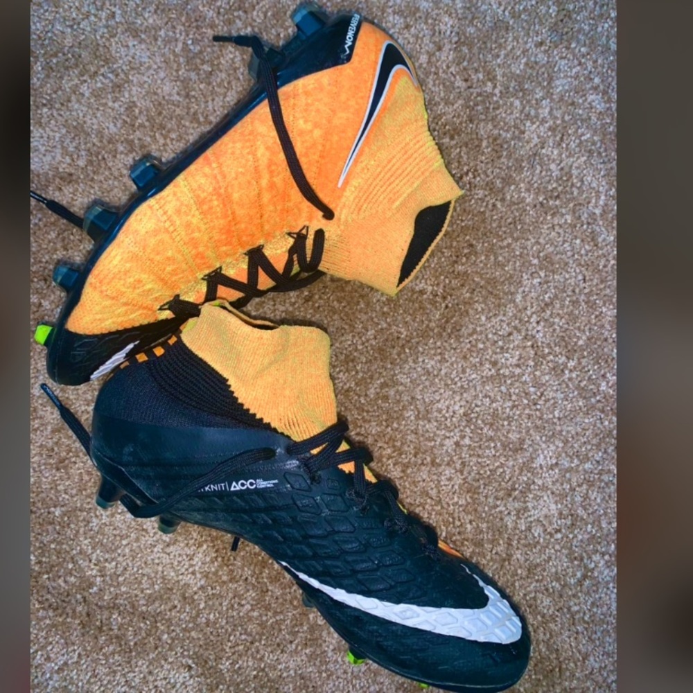Nike Hypervenom Phantom III DF FG Orange Black